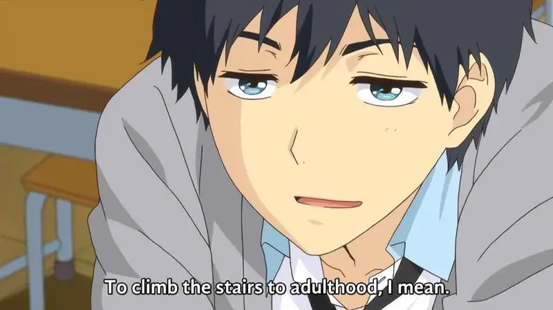 Arata Kaizaki (from Relife) is your go to Senpai for Dating Advice
